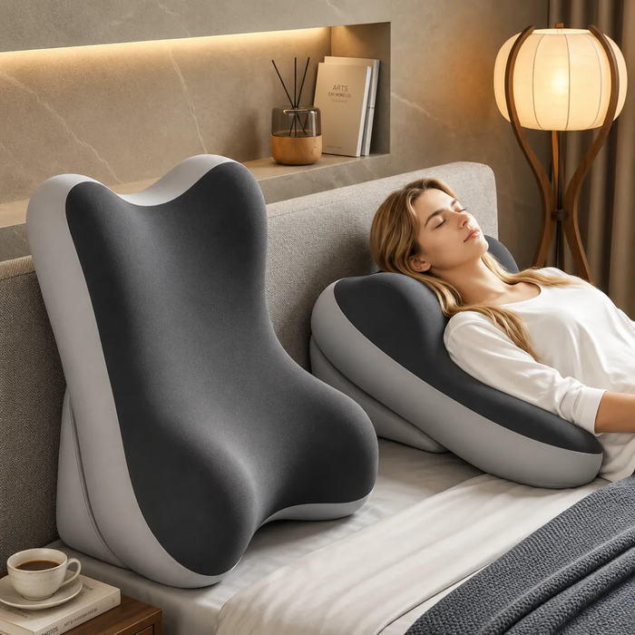 Cojin Respaldo Lumbar Ergonomico Memory Corrector De Oficina