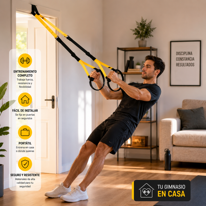Bandas De Ejercicio De Suspensión Entrenamiento Crossfit Gym