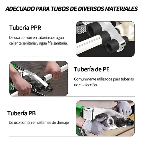 Termofusionadora Ppr 20 A 63mm Maquina Termofusion Digital