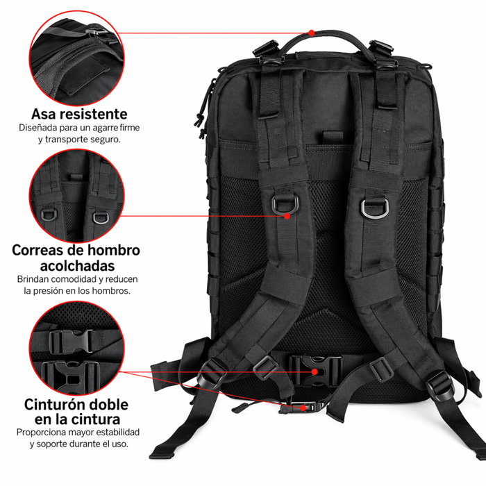Mochila Tactica Bolso Militar Treking Mochila Tactica 50lts