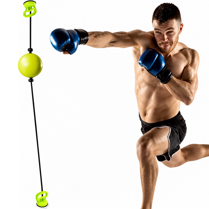Pelota Entrenamiento Ventosa Para Boxeo Ajustable Reflejos