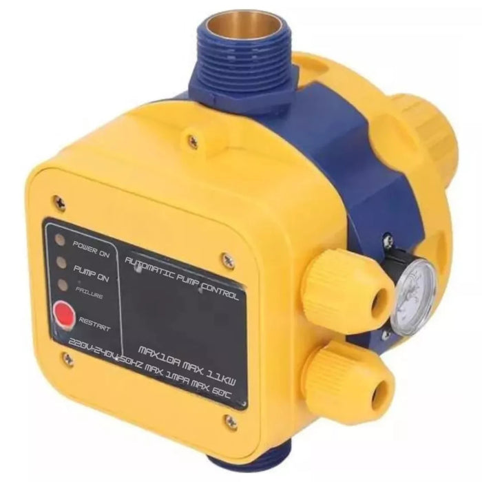 Bomba Agua Electrica Presion 1 Hp + Controlador De Presion