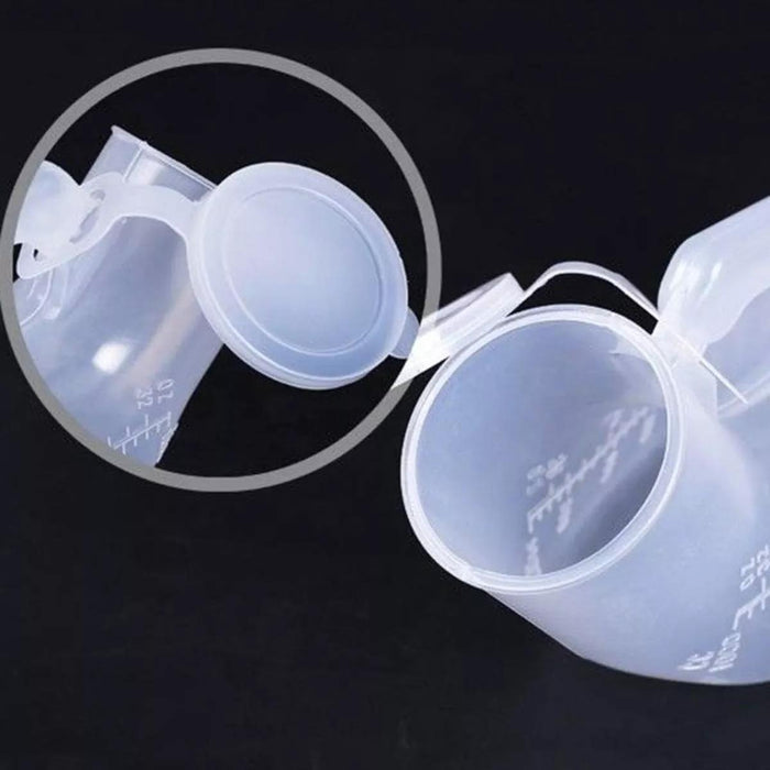 Pato Urinario Masculino Portatil Tapa Adulto Pelele 1000 Cc