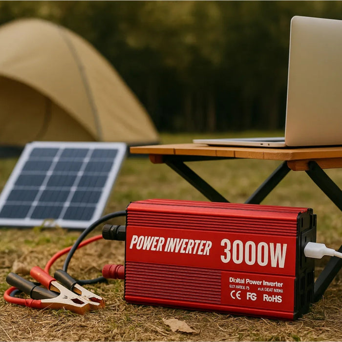 Inversor De Corriente Del Coche Convertidor 3000w 12v A 220v