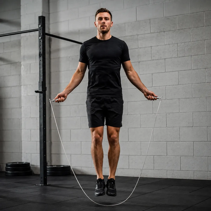 Cuerda Saltar Velocidad Aluminio Ajustable Crossfit Fitness