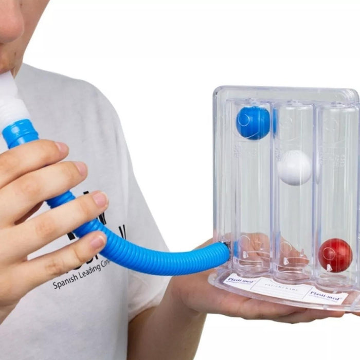 Ejercitador Pulmonar Respiratorio Espirometro 600ml - 1200ml