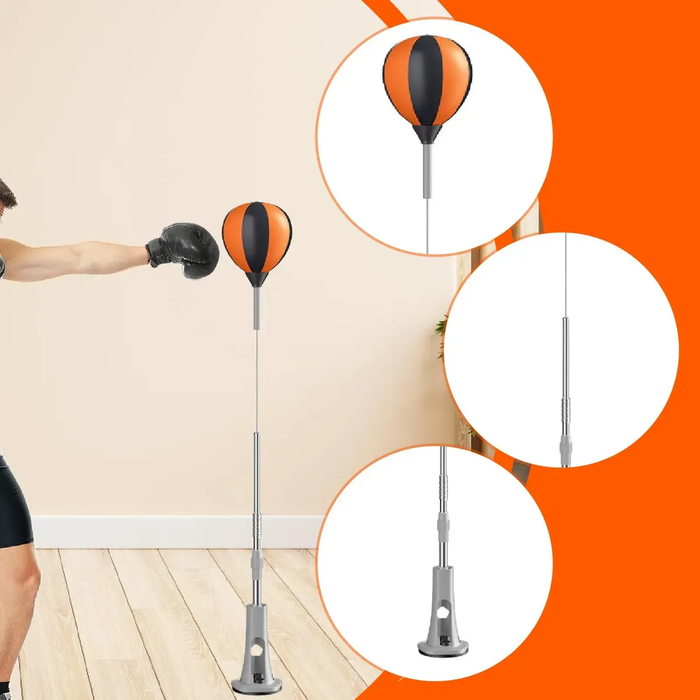 Pera Boxeo Ajustable Inflable Entrenamiento Boxeo Ventosa