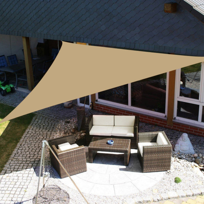 Carpa Camping Vela Sombreadora Toldo Triangular Vela 3x3x3 mts