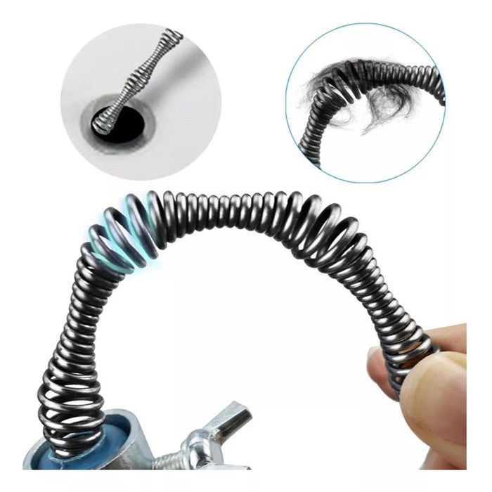 Sopapo Destapador Cañerias 5mts Laucha Sonda Destapador Wc