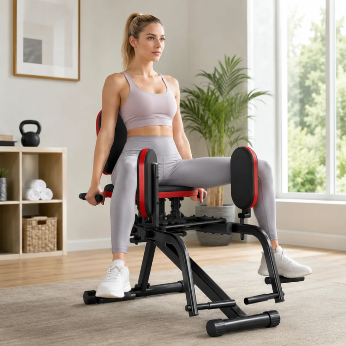 Banco Multifuncional De Abductores Fitness Pierna Cadera Gym