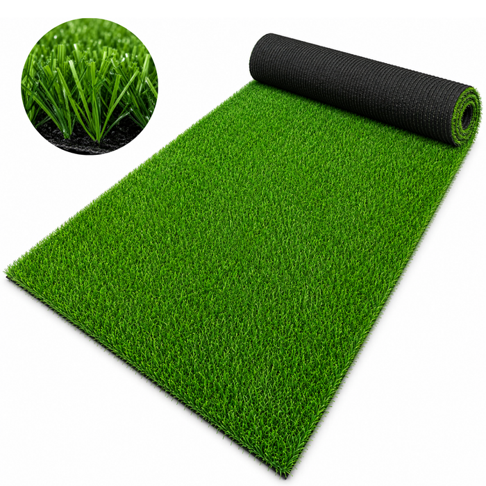 Pasto Sintetico Cesped Grama Artificial Rollo 20mm 1x5 Mts