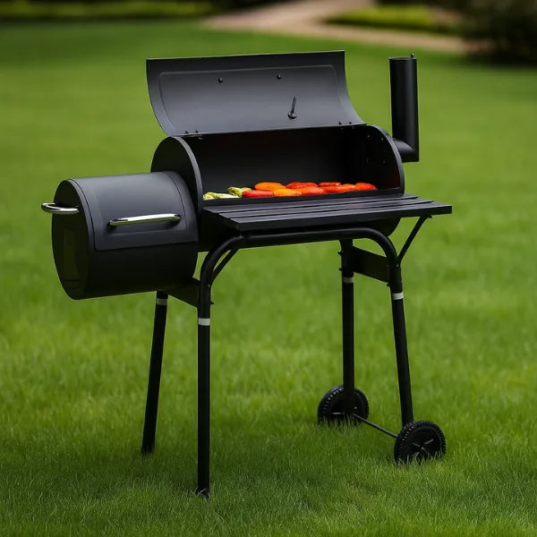 Parrillera Carbon Ahumador Parrilla Asador Portatil Asado