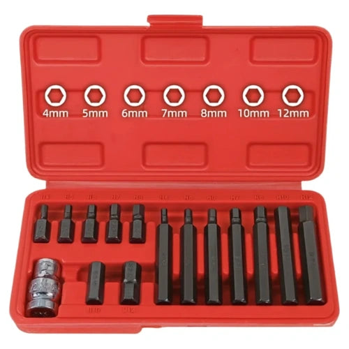 Set Punta Hexagonal H4/h12 Puntas Ph2 Magneticas 15 Pz
