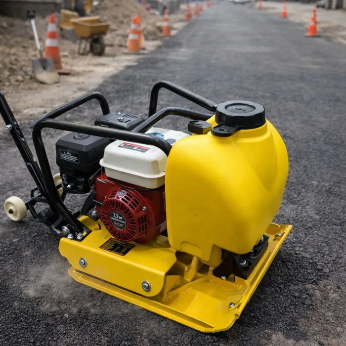 Placa Compactadora 75 Kilos Motor Gasolina Vibratoria 6.5 Hp