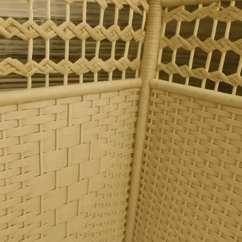Biombo Separador De Ambientes Divisor Con 4 Paneles Plegable