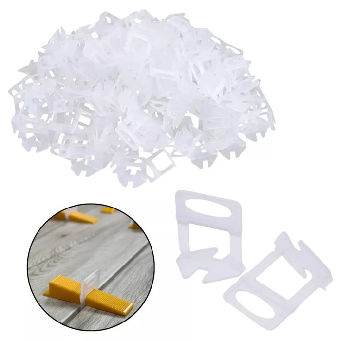 100 Clip Separador Nivelador Ceramica Porcelanato 1.5mm