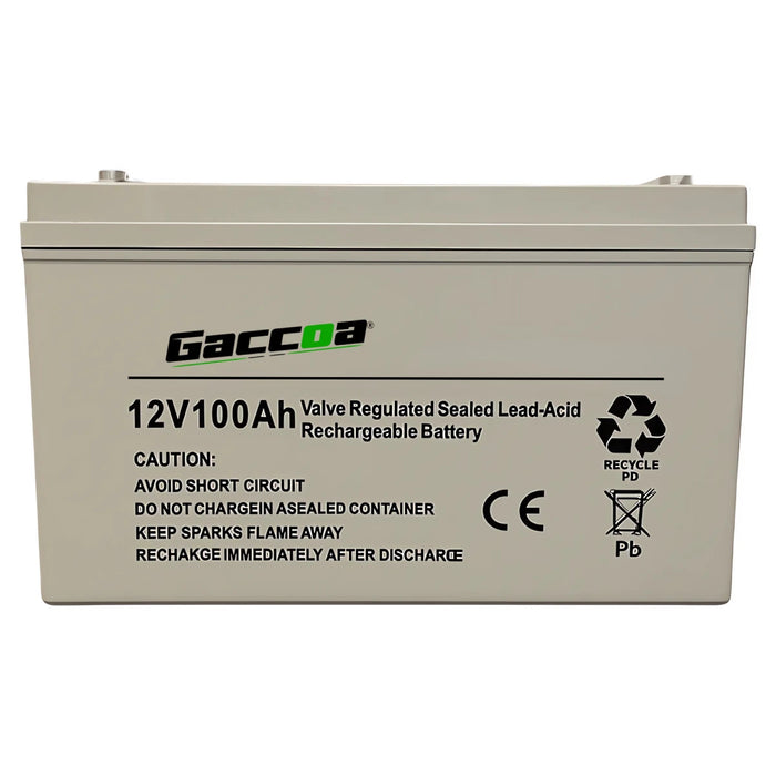 Bateria Ciclo Profundo 12v 100ah Panel Solar Gel Carga Solar