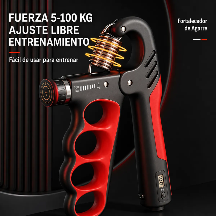 Hand Grip Ejercitador De Manos Antebrazo Ajustable 5-100 Kg