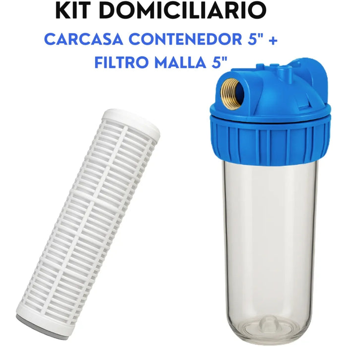 Carcasa Filtro 10 Filtro Malla Lavable 2,5x10 Antisarro 1