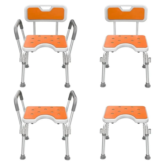 Silla Baño Ducha 3 En 1 Soporte Antideslizante Agarradera