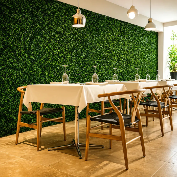 X10 Jardin Vertical Muro Palmeta Artificial Trebol 60x40 Cm Rectangula