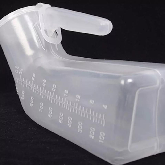 Pato Urinario Masculino Portatil Tapa Adulto Pelele 1000 Cc