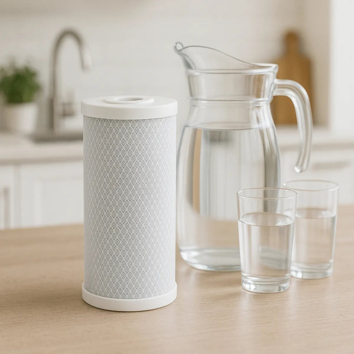 Filtro De Carbon Purificador De Agua Cartucho Remueve Cloro
