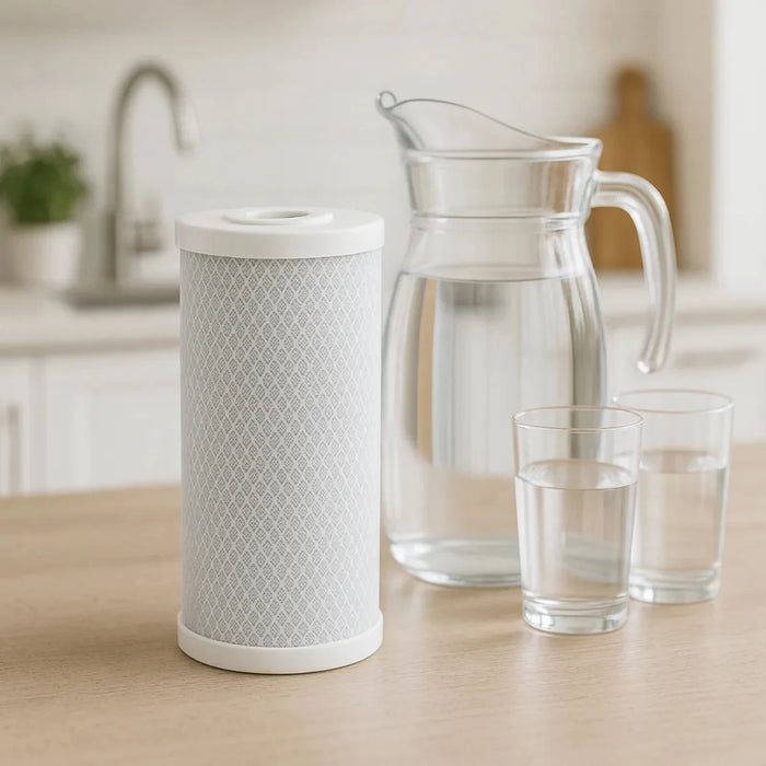 Filtro De Carbon Purificador De Agua Cartucho Remueve Cloro