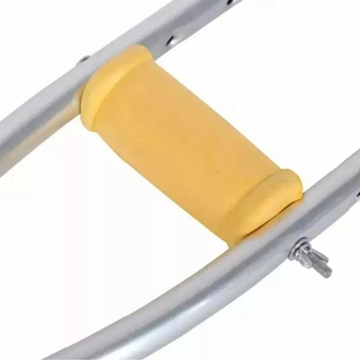 2 Baston Muletas Axilares De Aluminio Regulables Ortopedicas