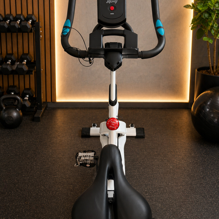Bicicleta De Spinning Estatica Fitness Ajustable Profesional