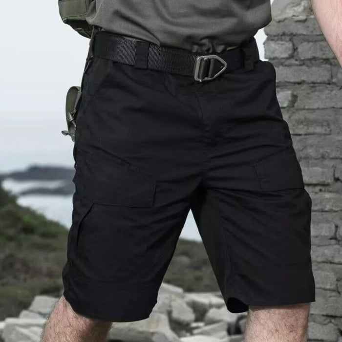 Short bermudas Outdoor Bermuda Cargo De Hombre Negro