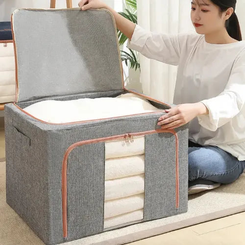 Canasto Ropa Cesta Organizador Almacenamiento Cesta Plegable
