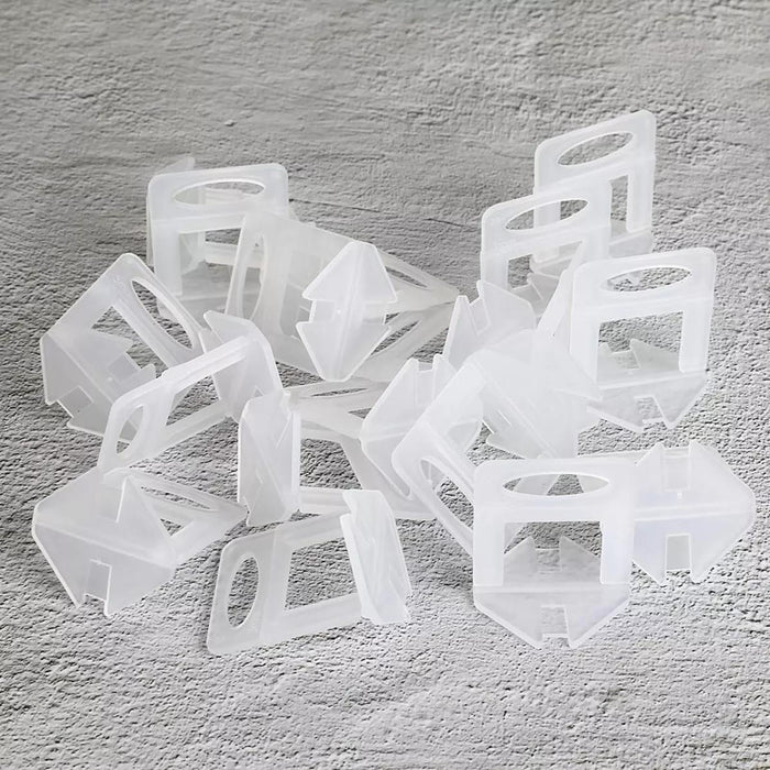 100 Clip Separador Nivelador Ceramica Porcelanato Cuña 1.5mm