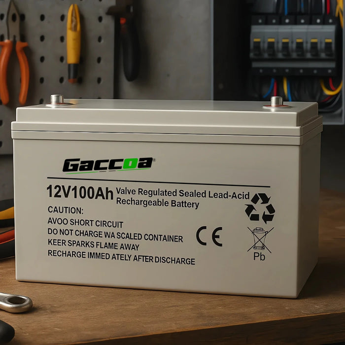 Bateria Ciclo Profundo 12v 100ah Panel Solar Gel Carga Solar