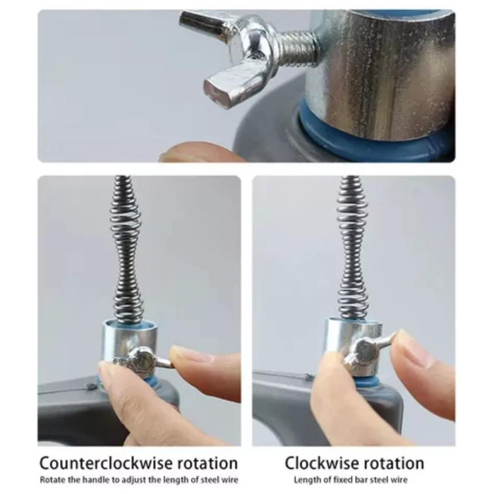 Sopapo Destapador Cañerias 5mts Laucha Sonda Destapador Wc
