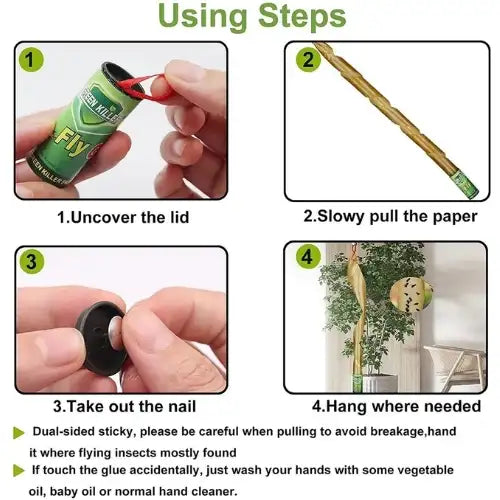 X4 Trampa Repelente Moscas Espanta Moscas Atrapa Moscas