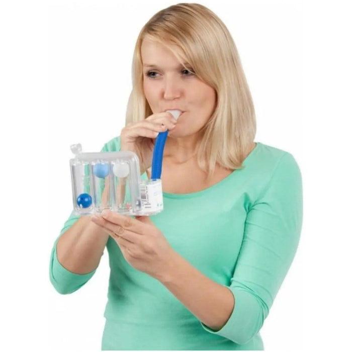 Ejercitador Pulmonar Respiratorio Espirometro 600ml - 1200ml
