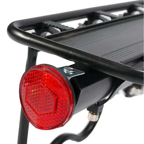 Parrilla Para Bicicleta Ajustable Con Reflector Hasta 60 Kg