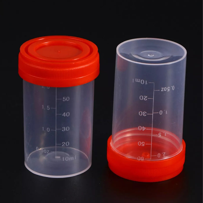 Frasco Recolector Muestras De Orina Frascos Esteril 60 Ml