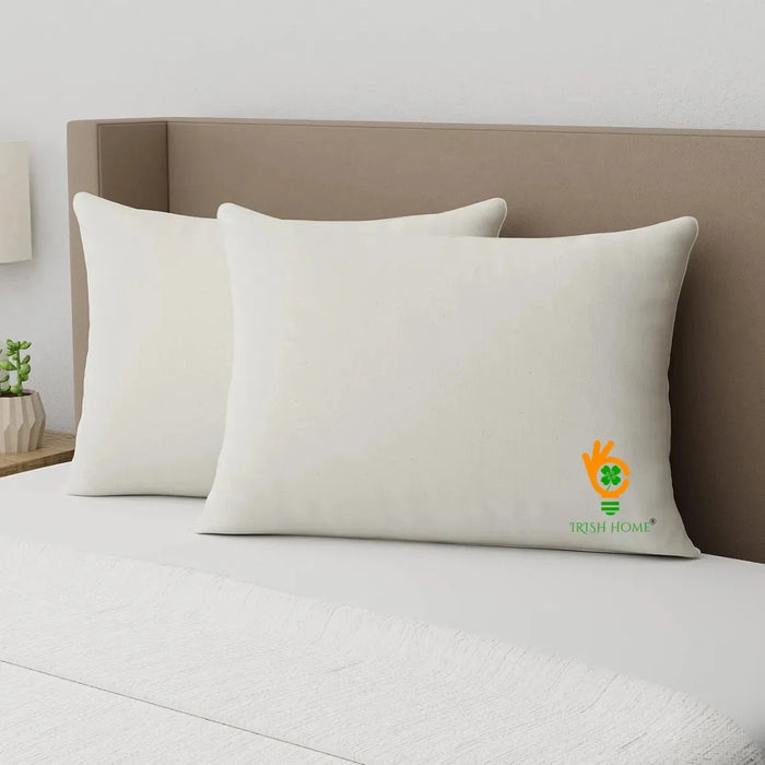 Almohada King Blanca Algodon Dormitorio 70 X 40 Ortopedica