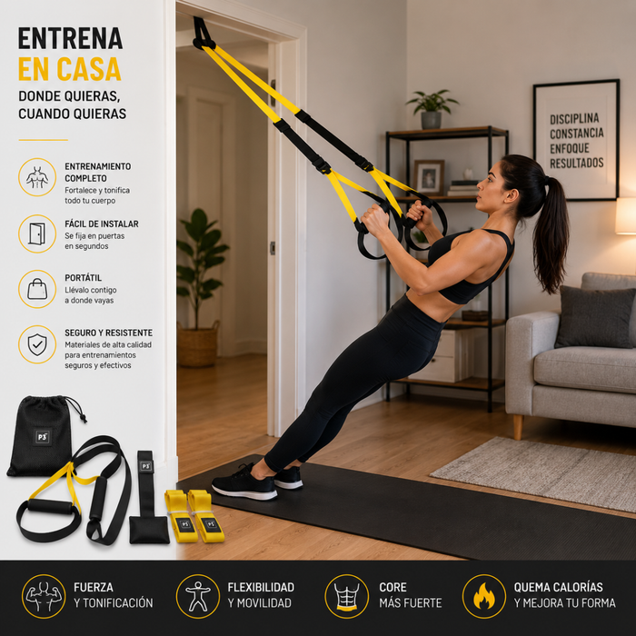Bandas De Ejercicio De Suspensión Entrenamiento Crossfit Gym