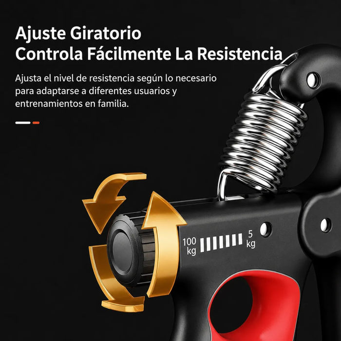 Hand Grip Ejercitador De Manos Antebrazo Ajustable 5-100 Kg