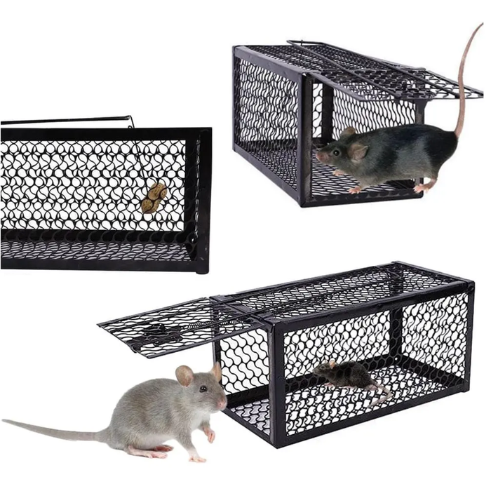 Trampas Ratas Jaula Roedores Captura Luacha Trampa Metalica