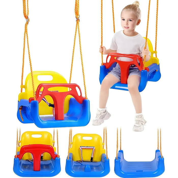 Columpios Infantiles Asiento Columpio Terraza Ajustable 3en1