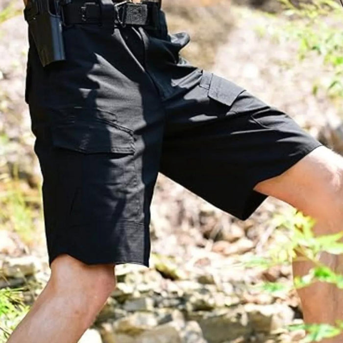 Short bermudas Outdoor Bermuda Cargo De Hombre Negro