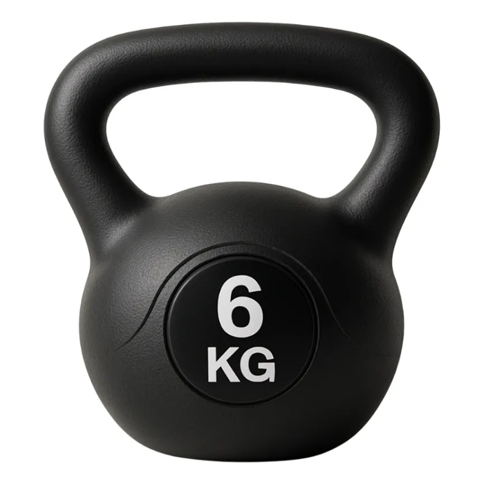 Pesa Kettlebell Rusa Entrenamiento Fitness Crossfit Gym Negro