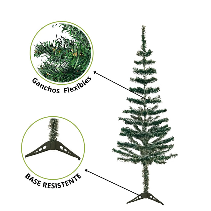 Arbolito De Navidad Pequeños Árbol Artificial Pino 120 Cm