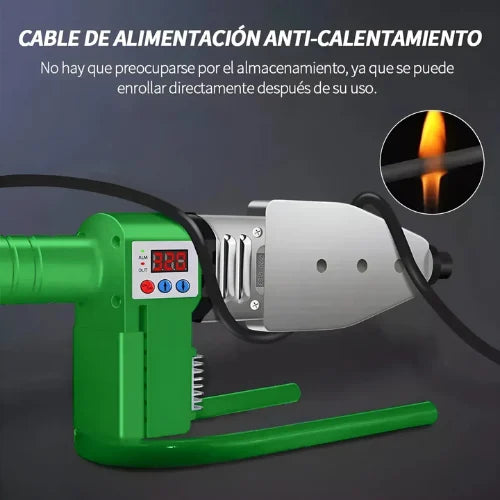 Termofusionadora Ppr 20 A 63mm Maquina Termofusion Digital
