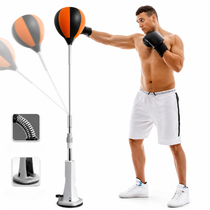Pera Boxeo Ajustable Inflable Entrenamiento Boxeo Ventosa