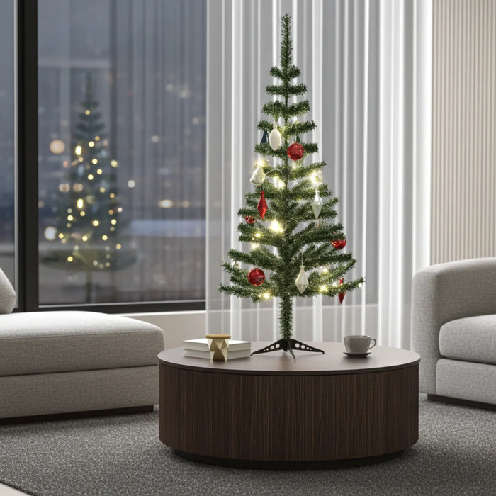 Arbolito De Navidad Pequeños Árbol Artificial Pino 120 Cm